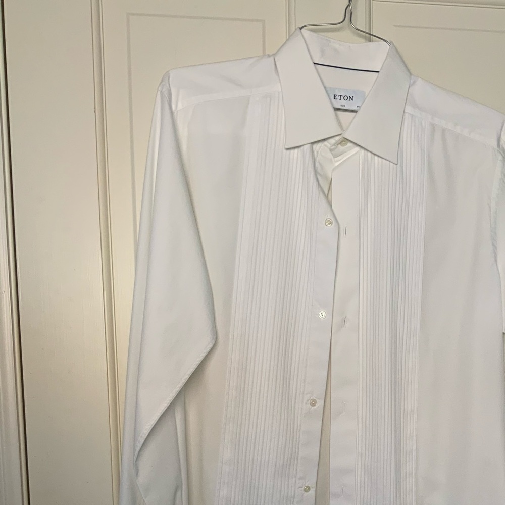EUC - Elton Tuxedo Shirt